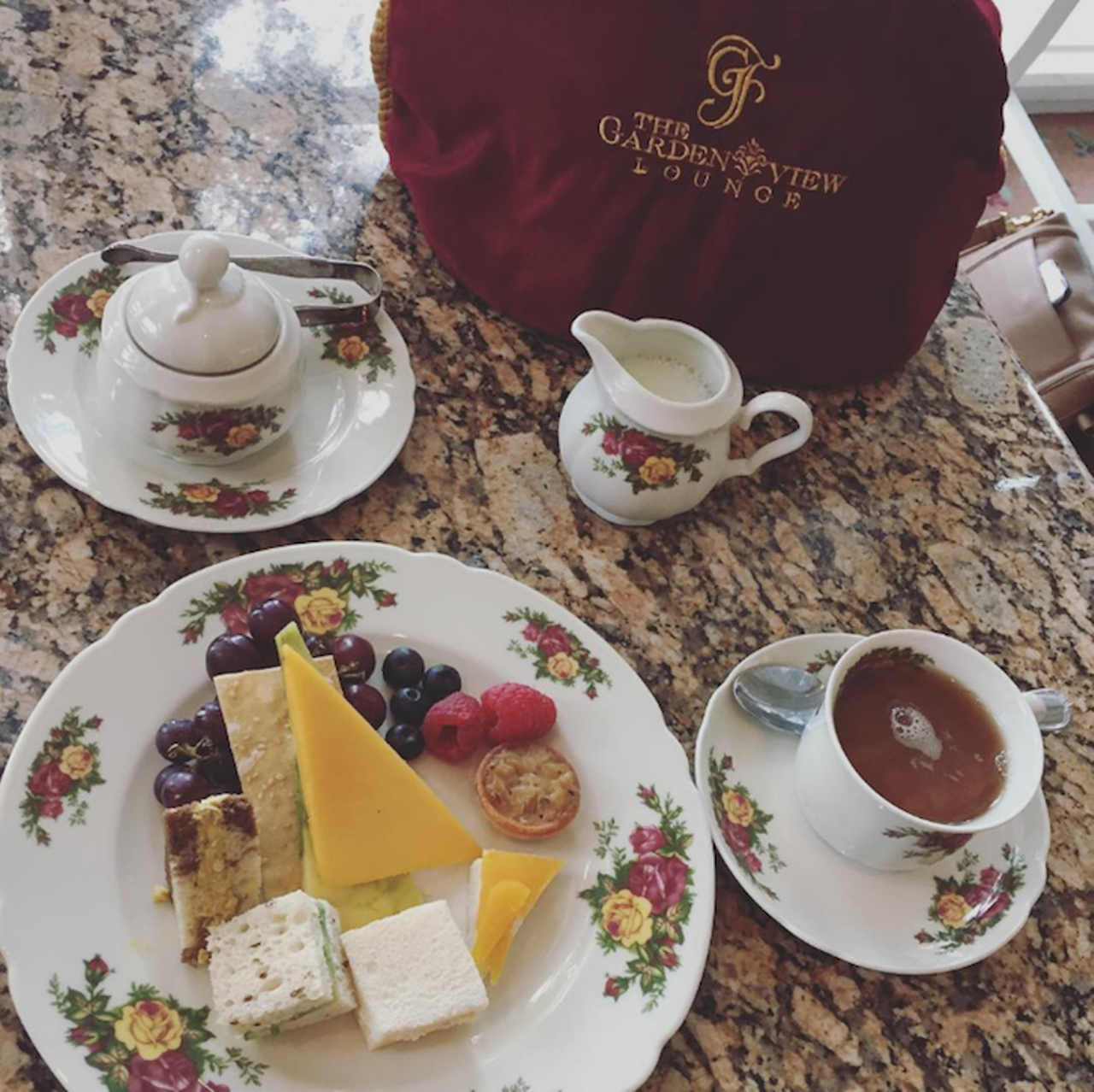 Garden View Tea Room
Disney&#146;s Grand Floridian Resort & Spa
If you find yourself in need of a tea break near Disney, the Garden View Tea Room&#146;s flowery cups and buttery biscuits are a calm after the storm of roller coasters and cartoon characters. 
Photo via chopstix012/Instagram
