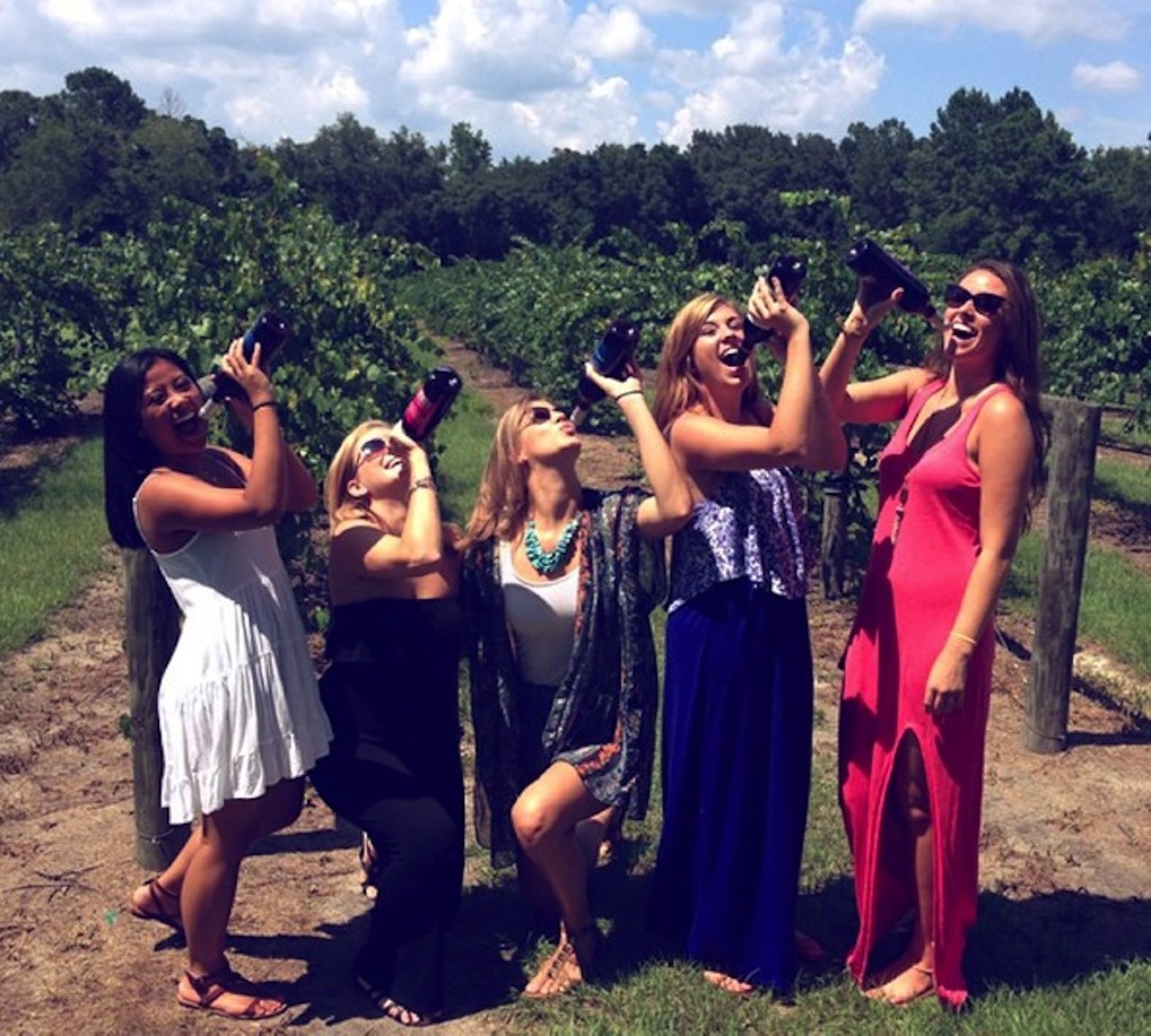 Bluefield Estate Winery
22 NE County Road 234, Gainesville | 352-337-2544
In case you couldn&#146;t guess given the name, this winery specializes in muscadine grape and blueberry wines. 
Photo via carolkitty20/Instagram