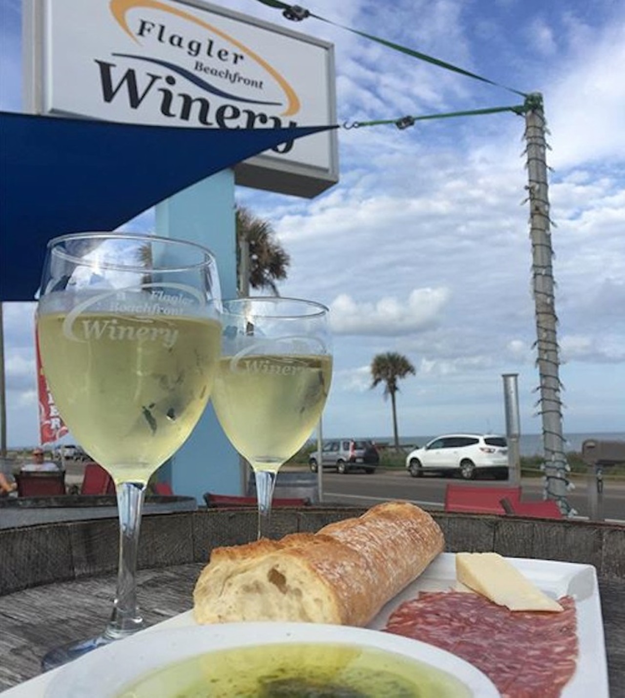 Flagler Beachfront Winery
611 N. Ocean Shore Blvd., Flagler Beach | 386-693-4950
Sampling wines on the beach gets a little sweeter with this winery&#146;s addition of tasty tapas boards, flatbreads and gourmet desserts. 
Photo via flaglerbeachfrontwinery/Instagram