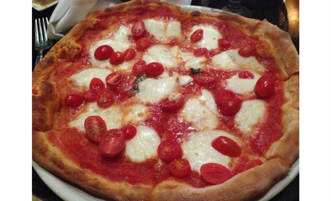 The margherita pizza at Terramia Wine Bar & Trattoria.Image via Yelp