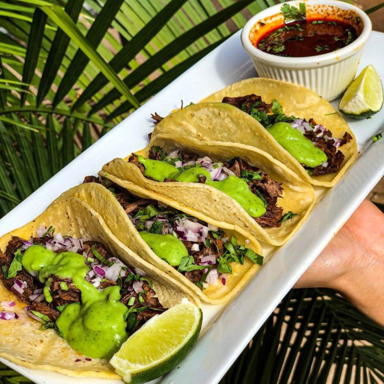La Herradura  
12701 S. John Young Parkway
La Herradura provides guests &#147;an experience that will delight all your senses&#148; with live music every weekend and authentic Mexican dishes, including their fish and pork carnitas tacos. 
Photo via La Herradura Mexican Restaurant/Facebook
