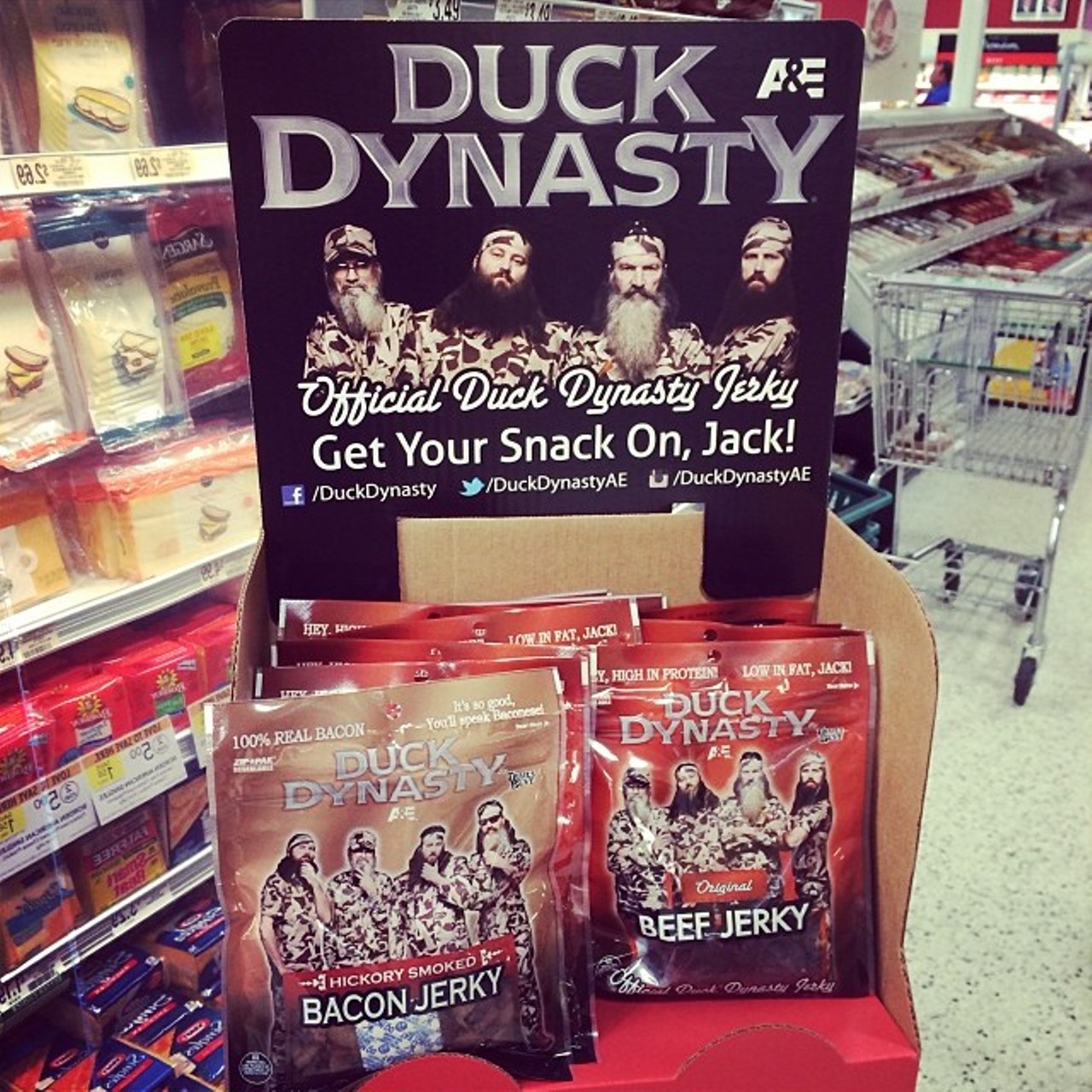 Duck Dynasty display at Publix