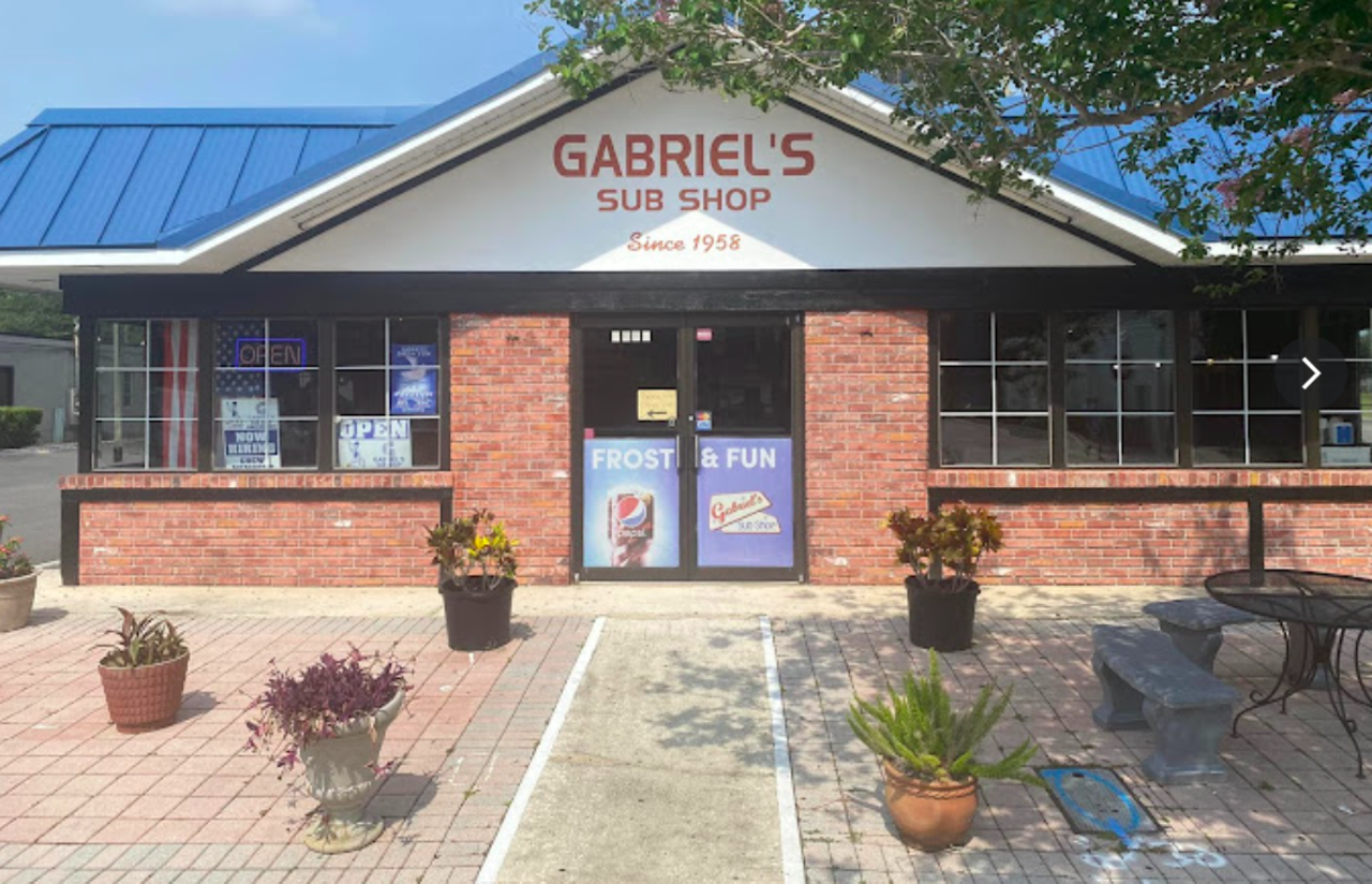 Gabriel’s Submarine Sandwich Shop
3006 Edgewater Drive, Orlando
These iconic sandwiches have been at College Park since 1958. The shop serves up authentic American food like wings, subs and curly fries.