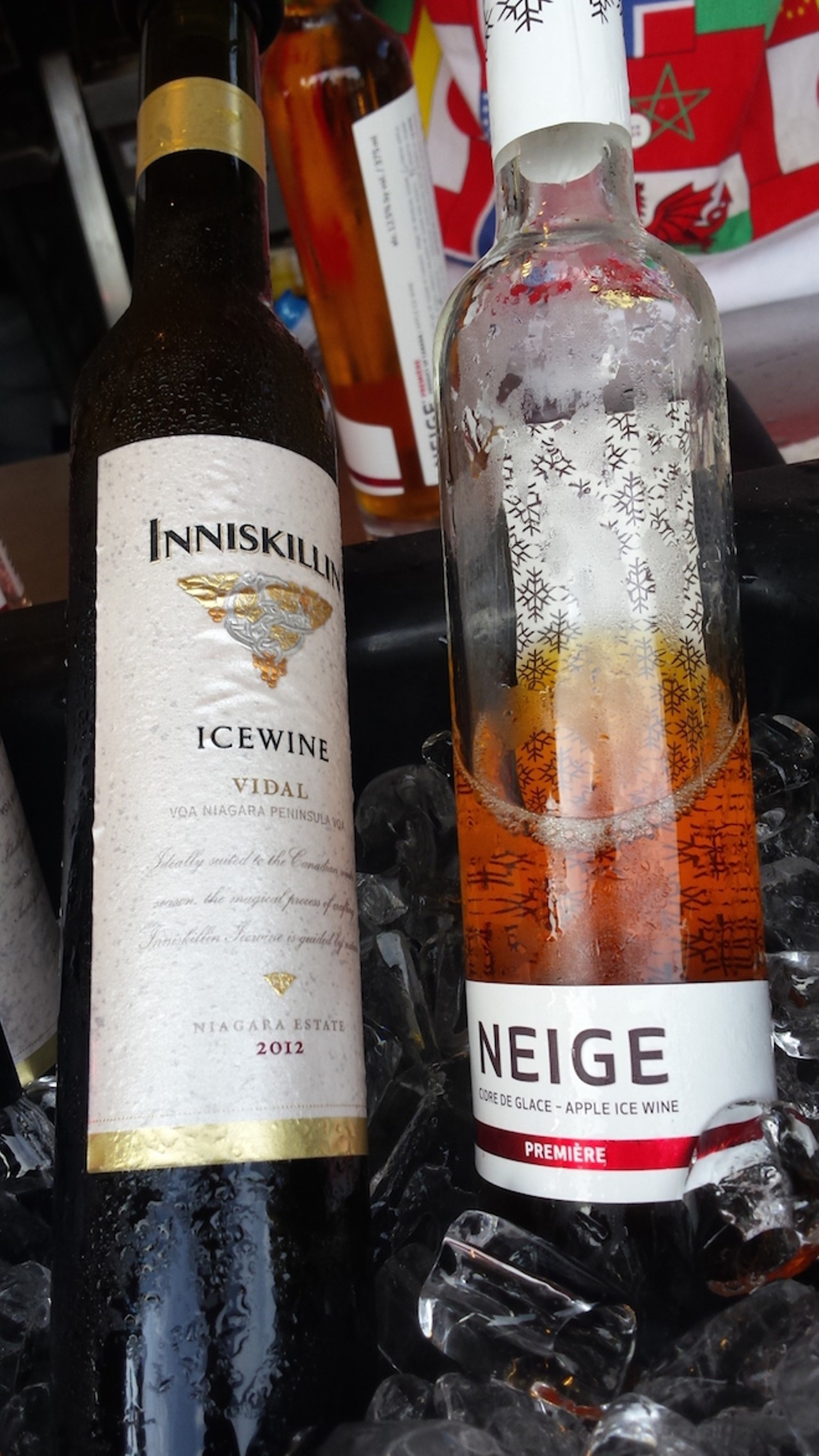 Inniskillin Vidal Icewine and Neige Premiere Apple Ice Wine (Canada)