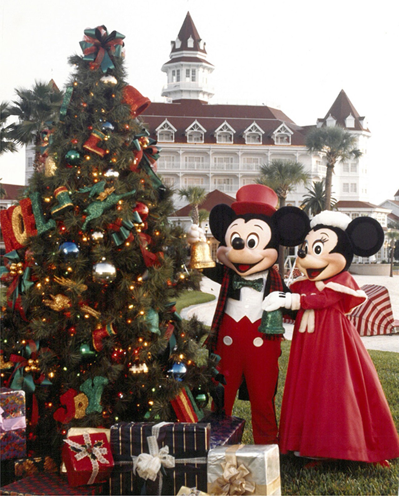A promotional shot for Holiday's at Disney. 1996.