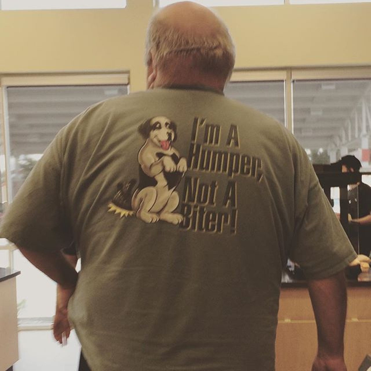 At this point, no T-shirt will make a Wawa employee uncomfortable. 
Photo via fatherofbane_