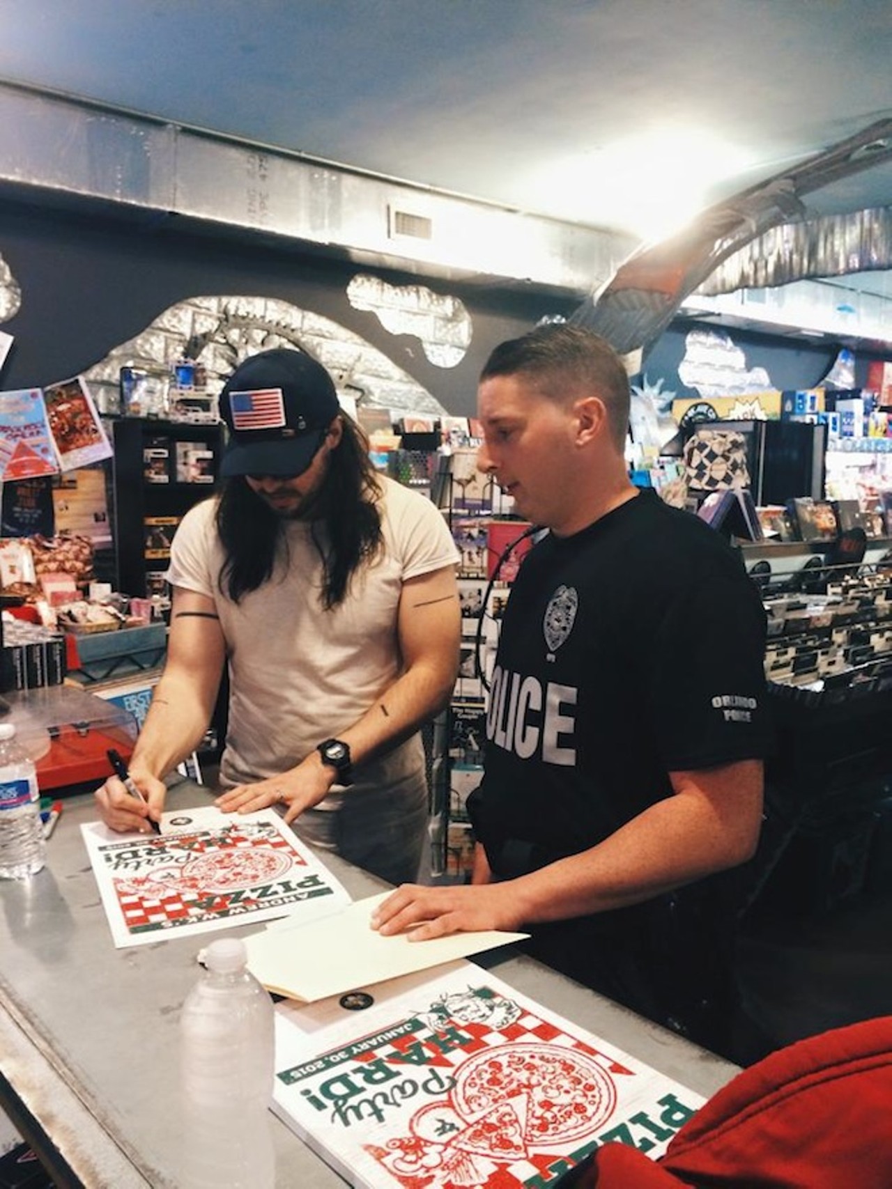 Andrew W.K. meet and greet via Park Ave CDs