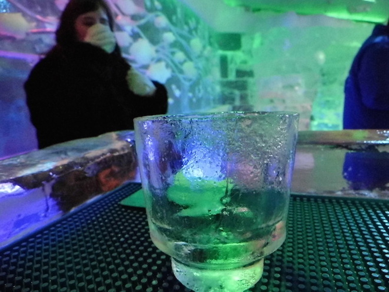 30 frosty shots of Minus5 Ice Bar