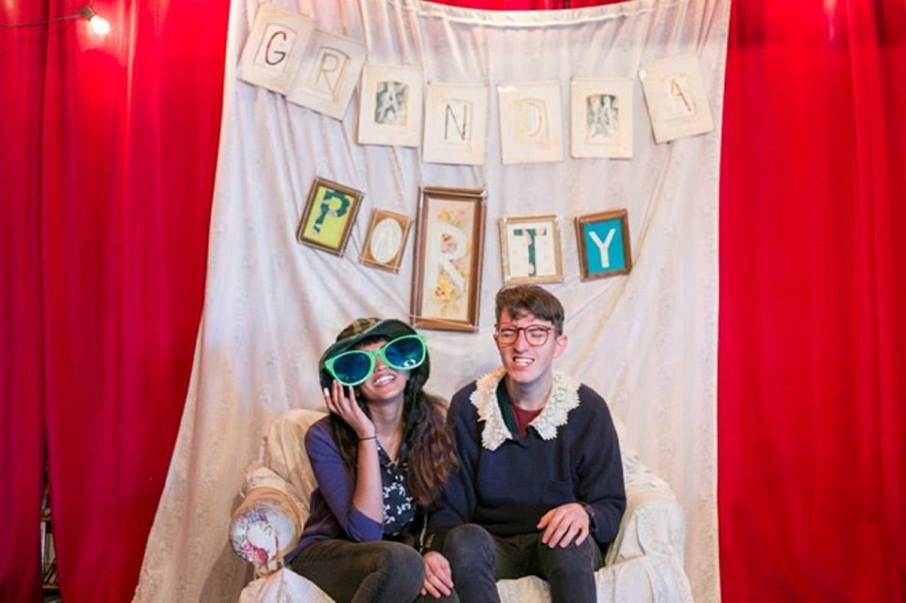 30 fun photo booth pics from Grandma Party Bazaar 2014