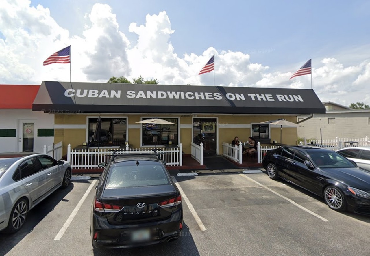 Cuban Sandwiches on the Run
2956 S. U.S. Highway 17-92, Casselberry
Cuban Sandwiches on the Run is a much-beloved grab-and-go Casselberry spot serving up classic Cuban fare, like ropa vieja, pan con timba, bistec con chimichurri and way more.