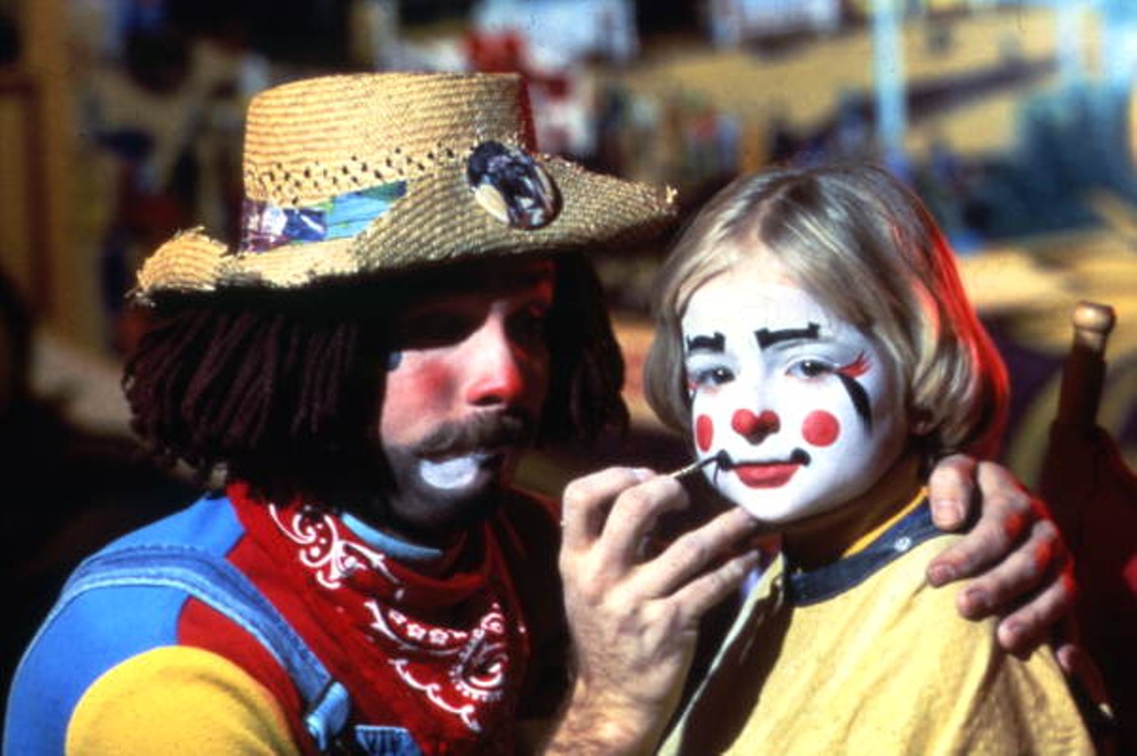 Of course, there was face painting. Done by clowns. (via floridamemory.com)