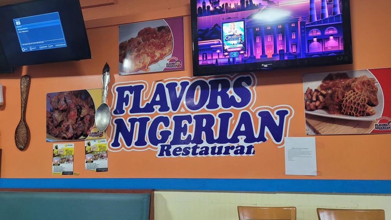 Flavors Nigerian Restaurant
3530 S. Orange Ave., Orlando
Authentic Nigerian cuisine, where once you visit, “you will be glad you did”. 
Photo via Flavors Nigerian Restaurant/Yelp