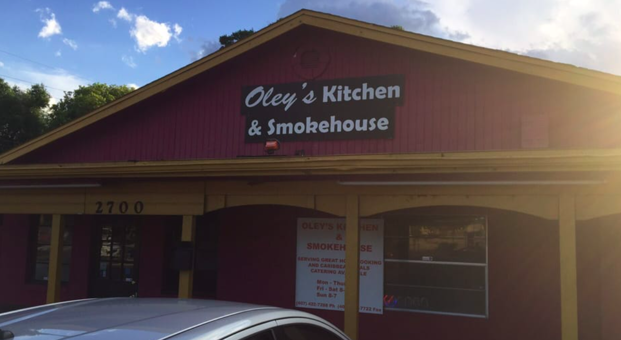 Oley’s Kitchen and Smokehouse
2700 Rio Grande Ave., Orlando
An “A1” place to grab some Southern BBQ.