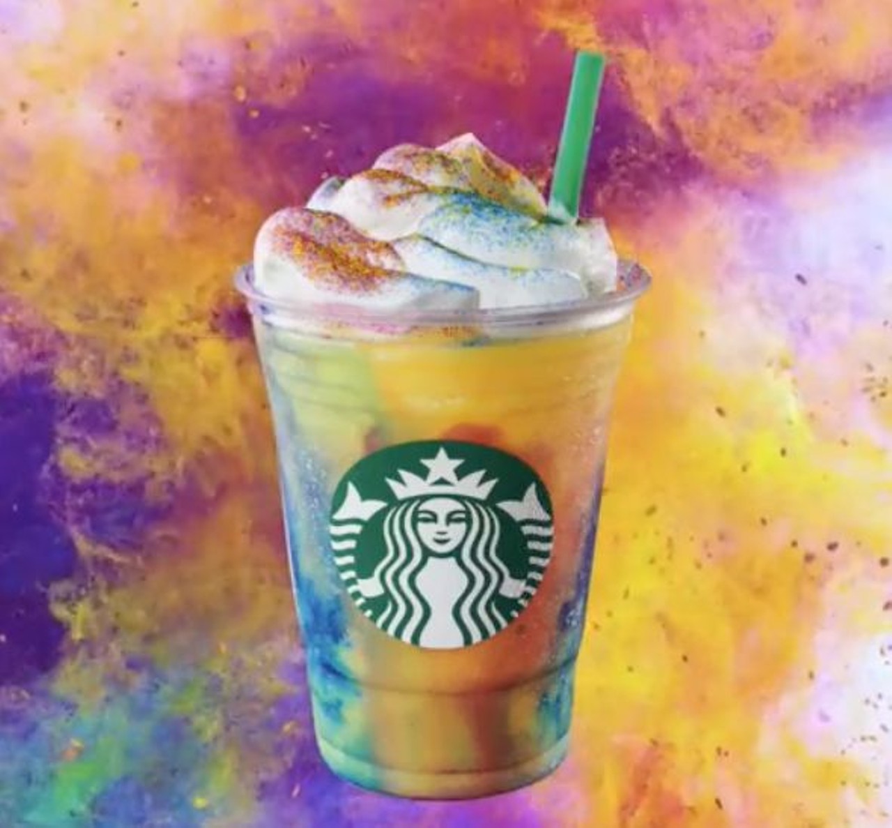 Starbucks
Multiple Locations 
Known as one of the most popular coffee vendors worldwide, Starbucks serves up specialty drinks including their famous frappuccinos. Flavors like caramel ribbon crunch and matcha green tea creme are served year round while limited time and secret menu items include the TieDye, Cotton Candy, Cookie Dough, Ferrero Rocher and more.
Photo via Instagram/Starbucks Coffee