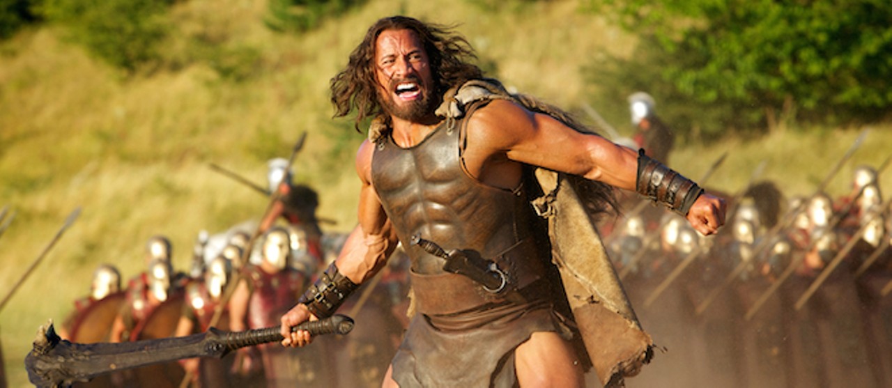 FOR FIRST USE WITH 3/24 SNEAK PEEK Dwayne Johnson in the title role in a scene from the motion picture "Hercules." CREDIT: Kerry Brown, Paramount Pictures [Via MerlinFTP Drop]