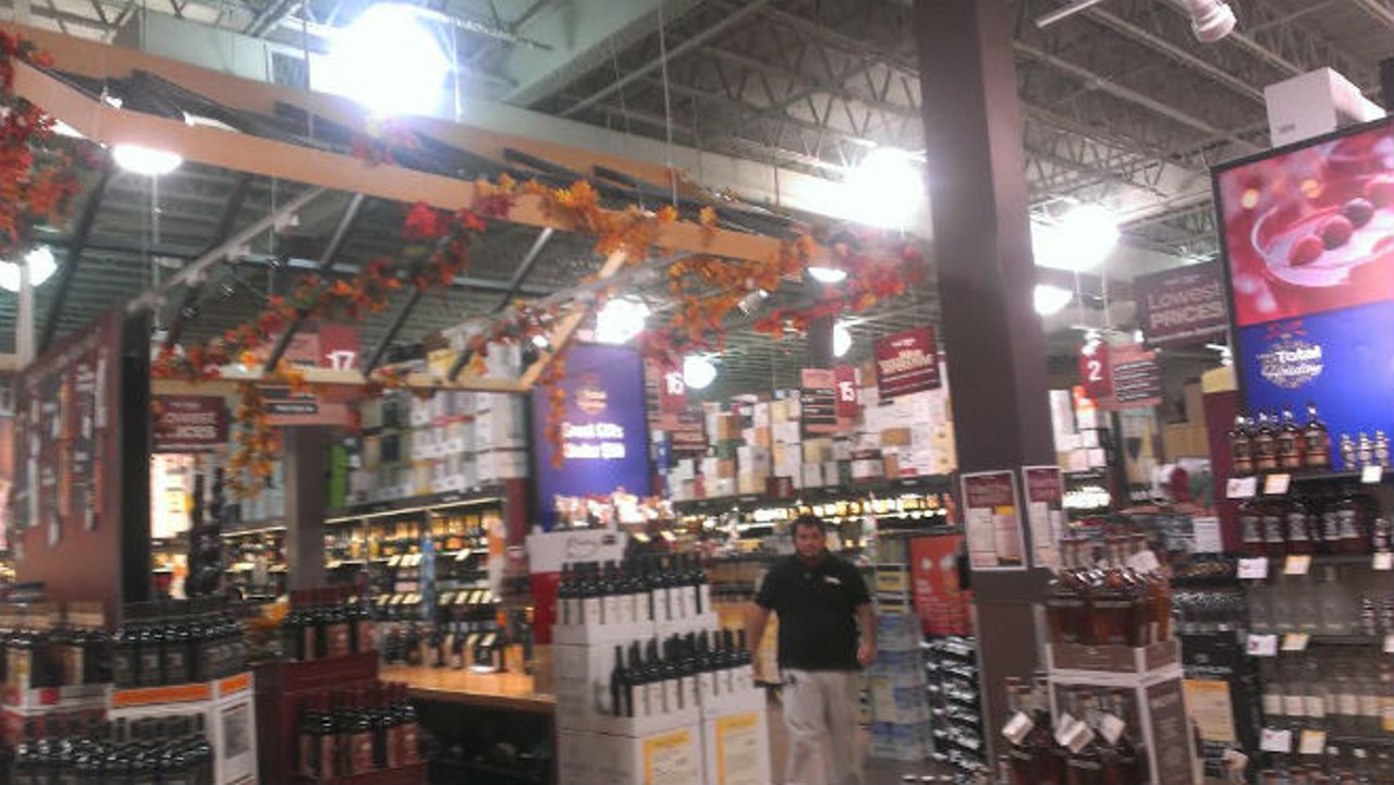 Holiday shopping at Total Wine