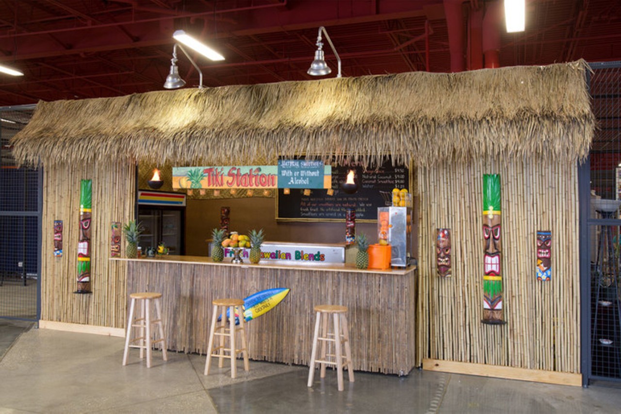 Tiki Station
Shoppers will miss sipping fruity drinks from the carved-out pineapples at this tropical mall oasis. But follow them on their social feeds to see where they land next. 
Follow on: Facebook, Instagram
Photo via Artegon Marketplace website