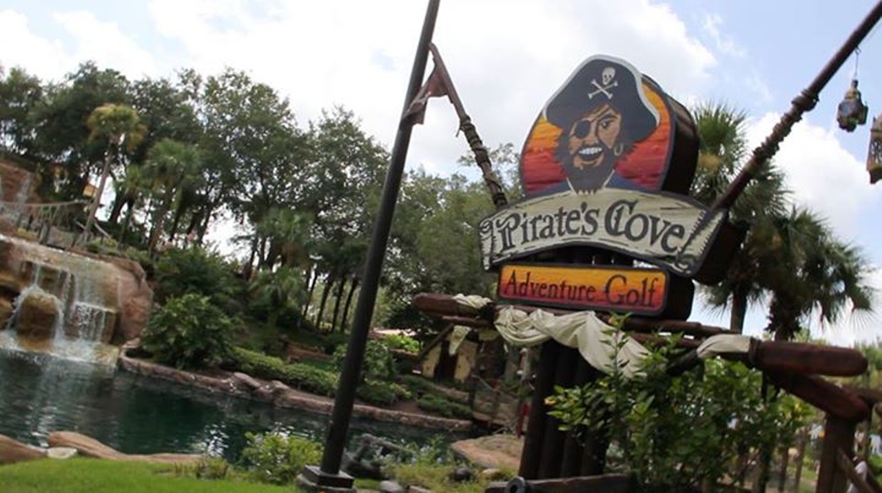 At Pirate's Cove Adventure GolfImage via Visit Orlando