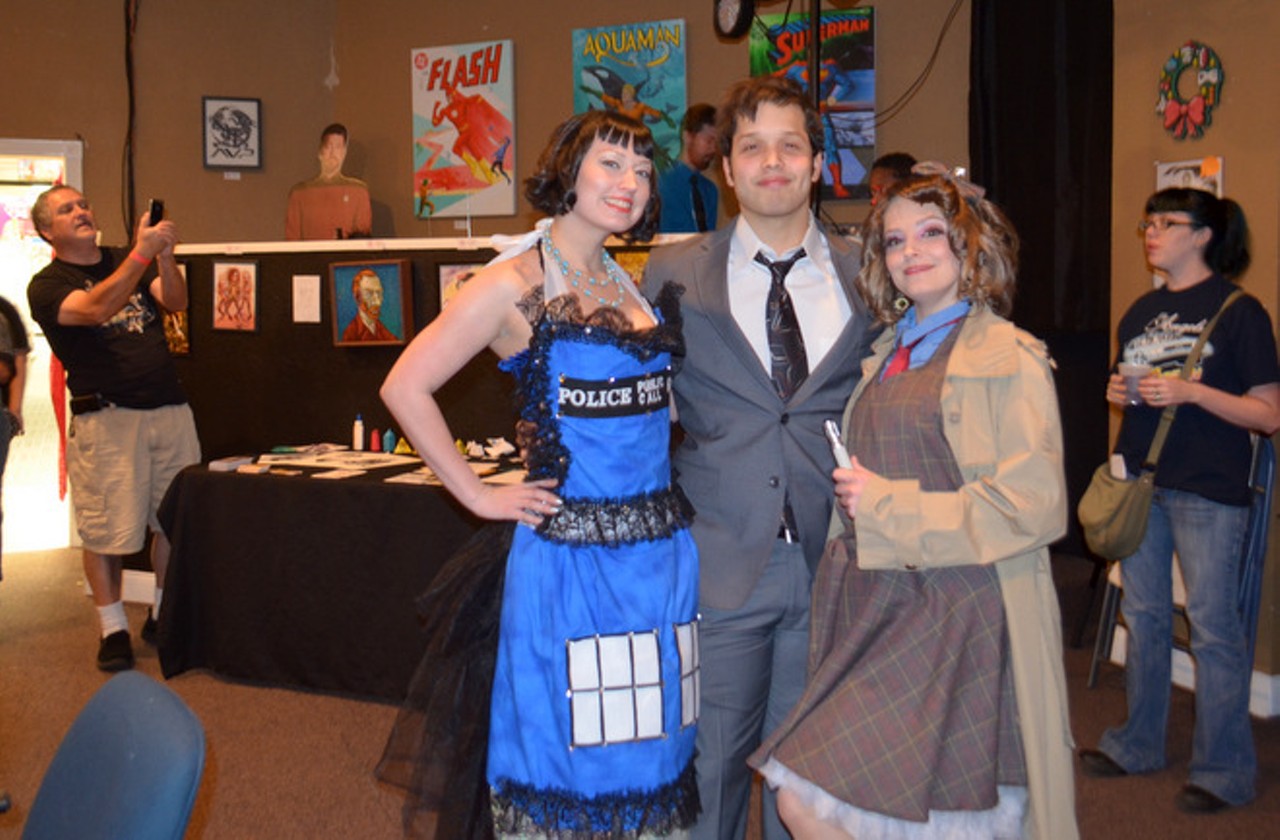 36 Fantastic Moments from Acme Superstore's Doctor Who Holiday Art Event