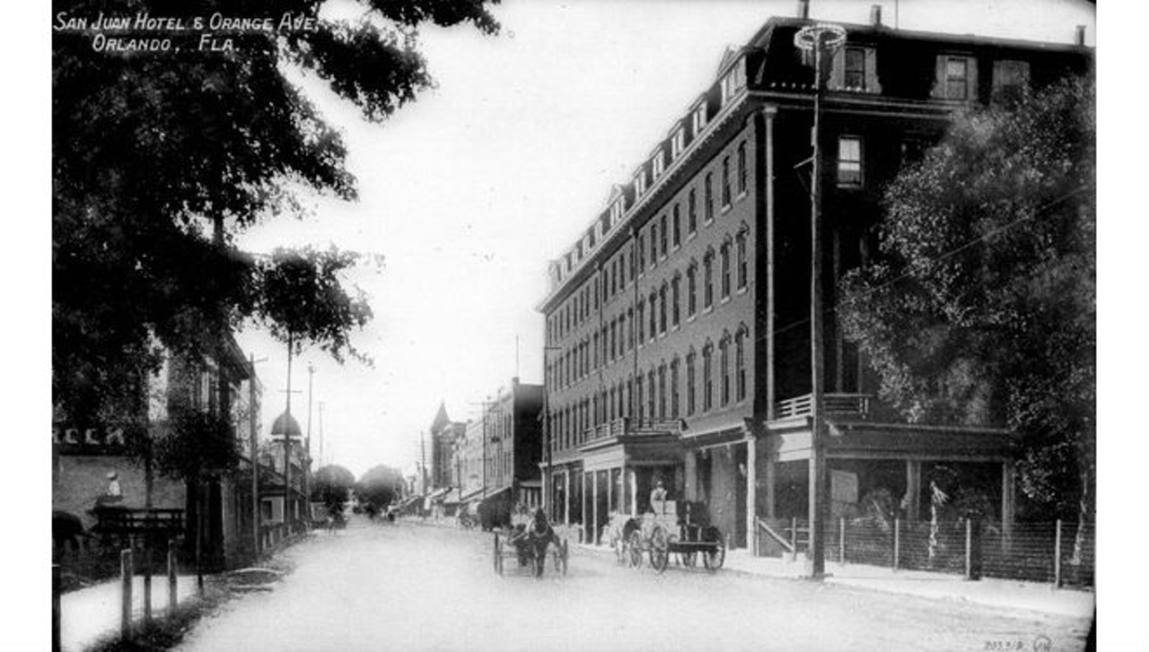 Orange Avenue and the San Juan Hotel