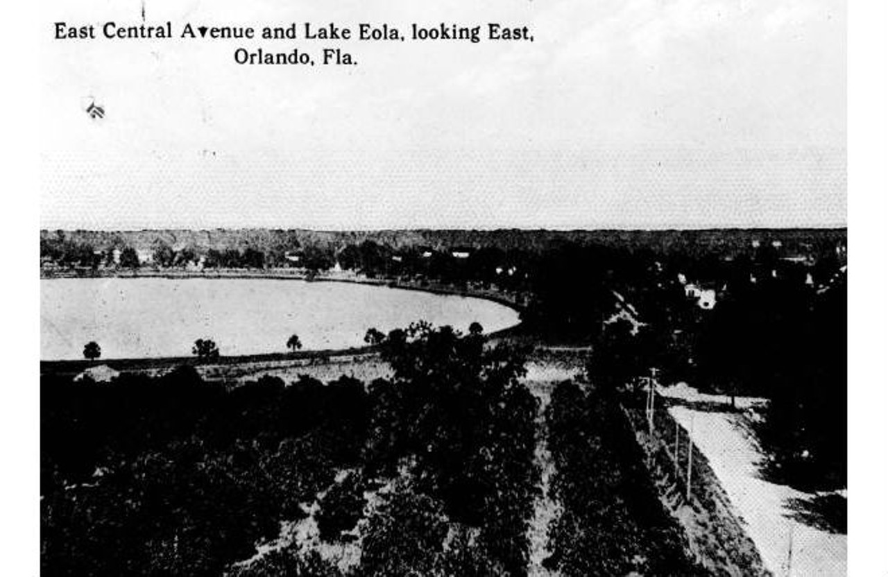 East Central Avenue and Lake Eola