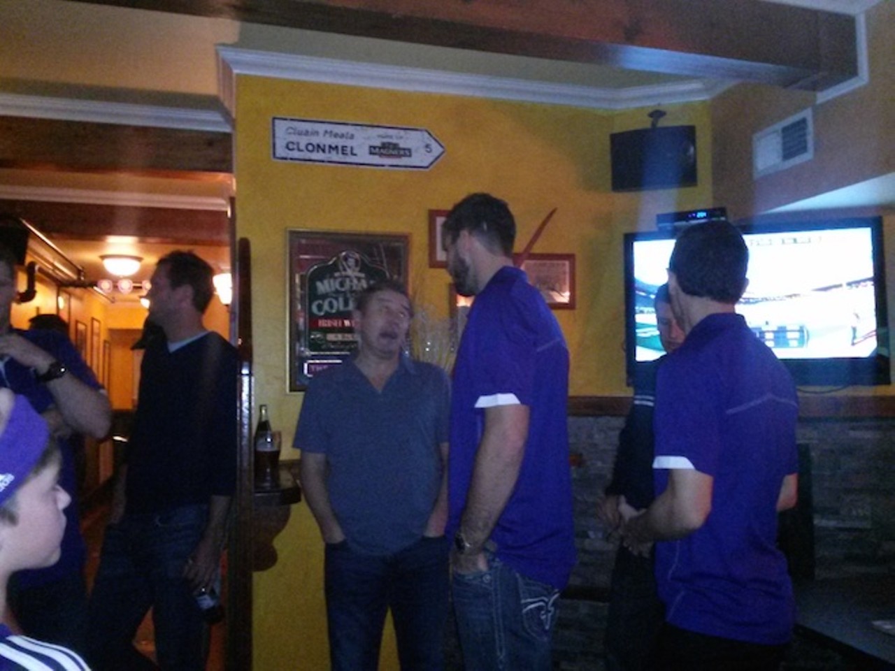 Watching the the MLS Cup with Coach Heath and Orlando City Soccer