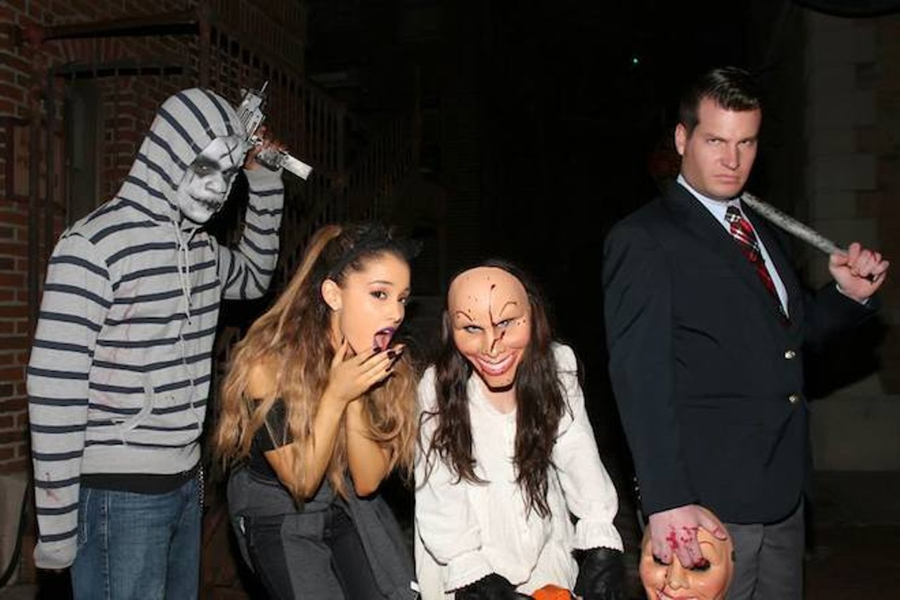 Ariana Grande at Halloween Horror NightsImage via Universal Orlando