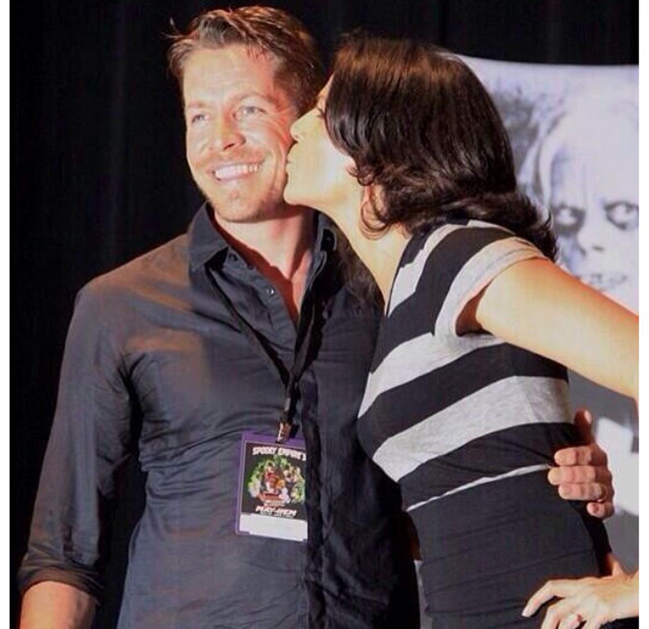 Lana Parrilla and Sean Maguire from Once Upon a Time.Instagram: rm_theevilqueen