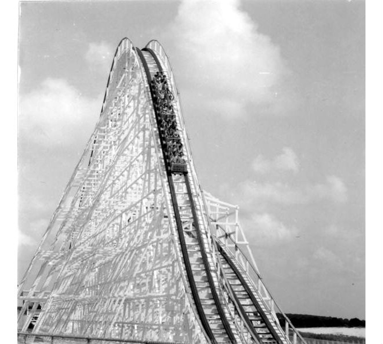 Florida Hurricane roller coaster at Circus World