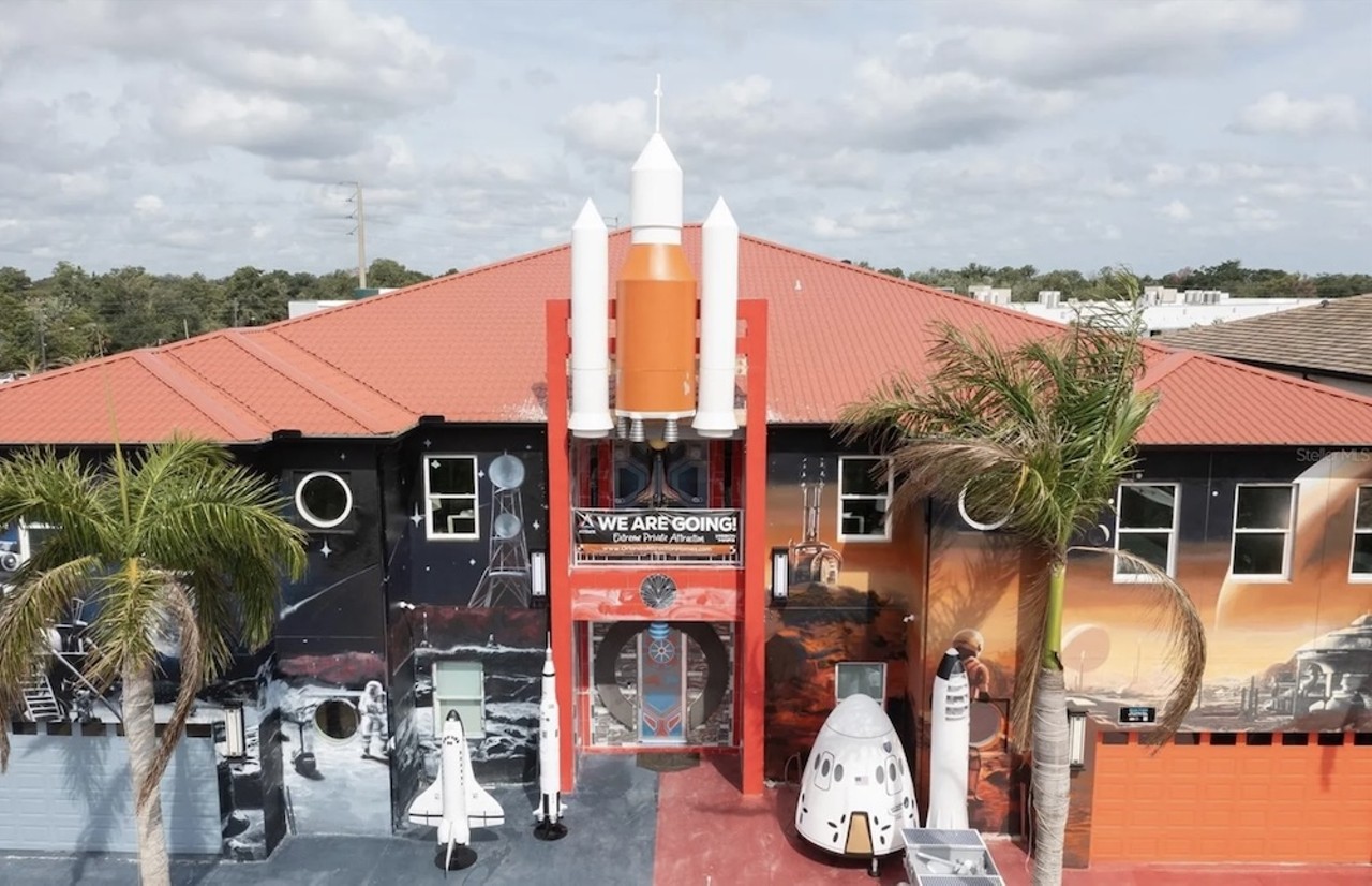 A 'Mission to Mars'-themed mega mansion is now for sale in Central Florida for $7 million