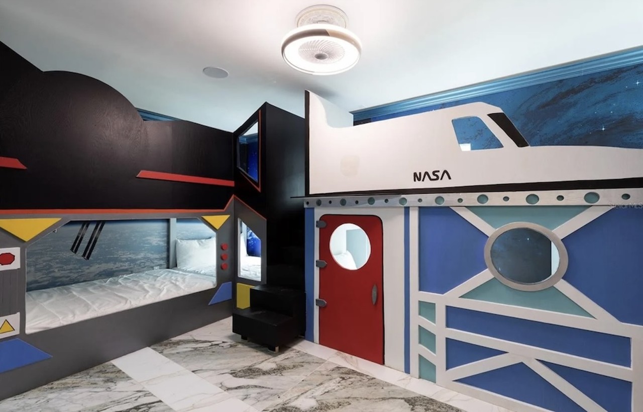 A 'Mission to Mars'-themed mega mansion is now for sale in Central Florida for $7 million