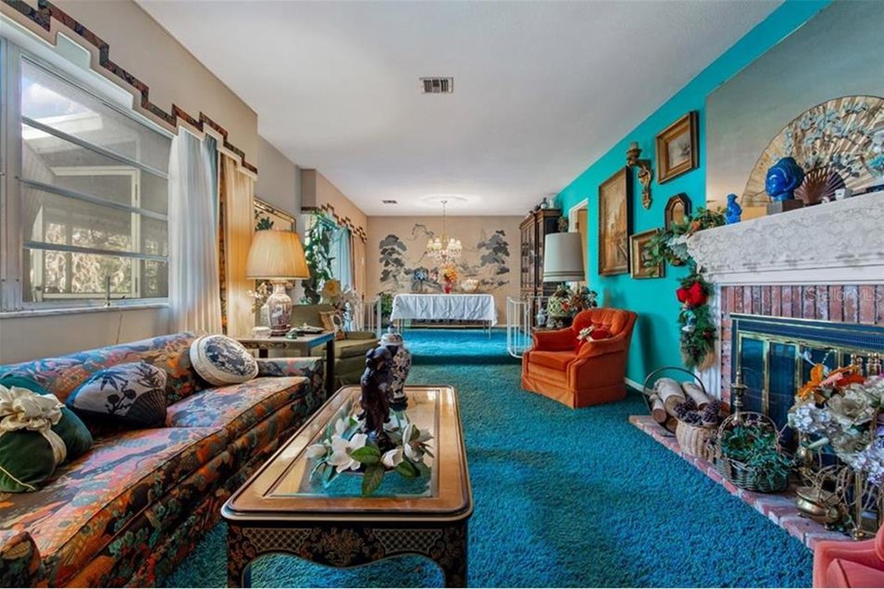 A sea of shag carpet landed this throwback Winter Park home on Zillow Gone Wild