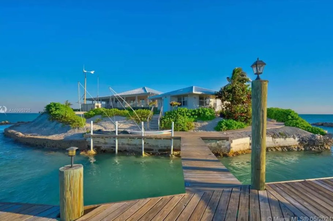 A self-sustaining private island in the Florida Keys just hit the market
