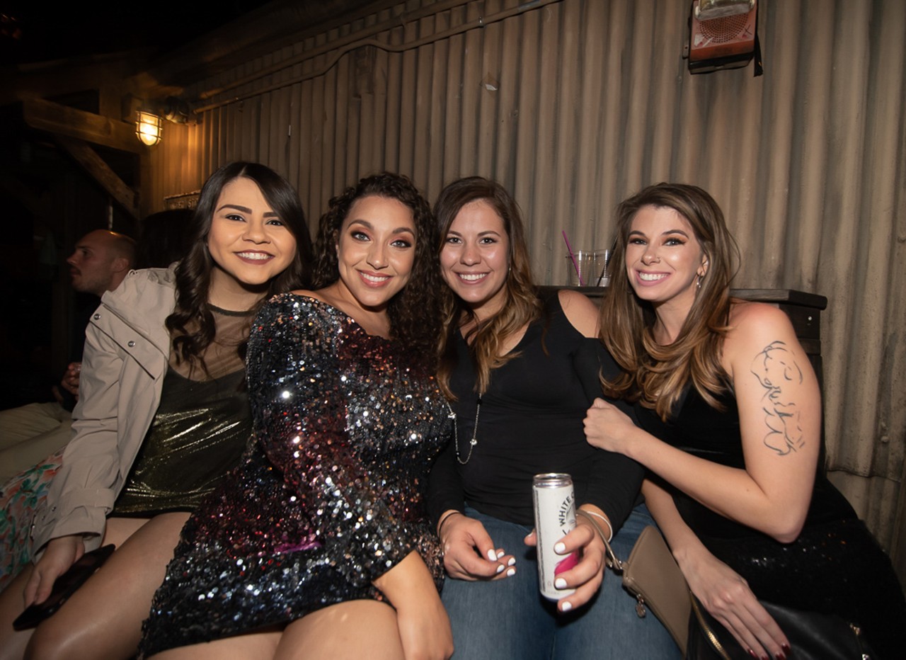All the beautiful people we saw in downtown Orlando on New Year's Eve