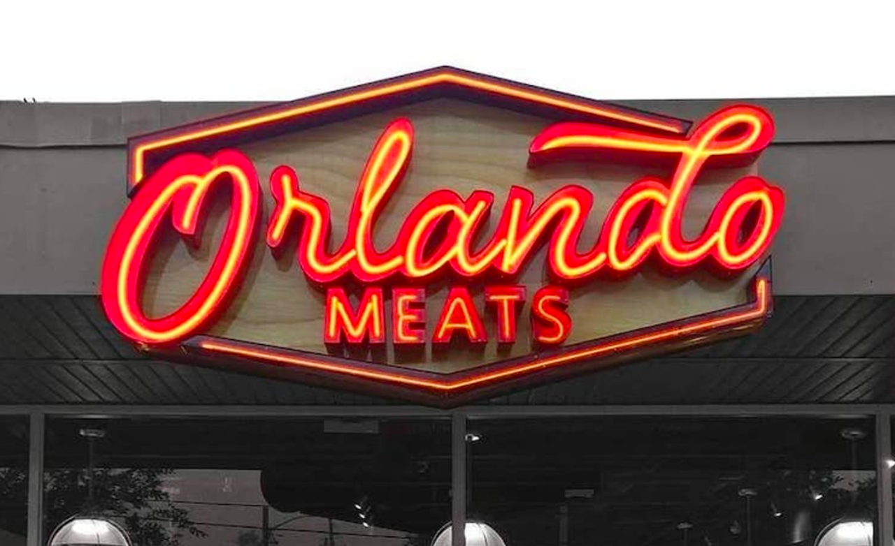 Orlando Meats
This is a photo of their first and more photogenic location, before they moved to Winter Park and then closed. We gotta admit, this one still hurts.
