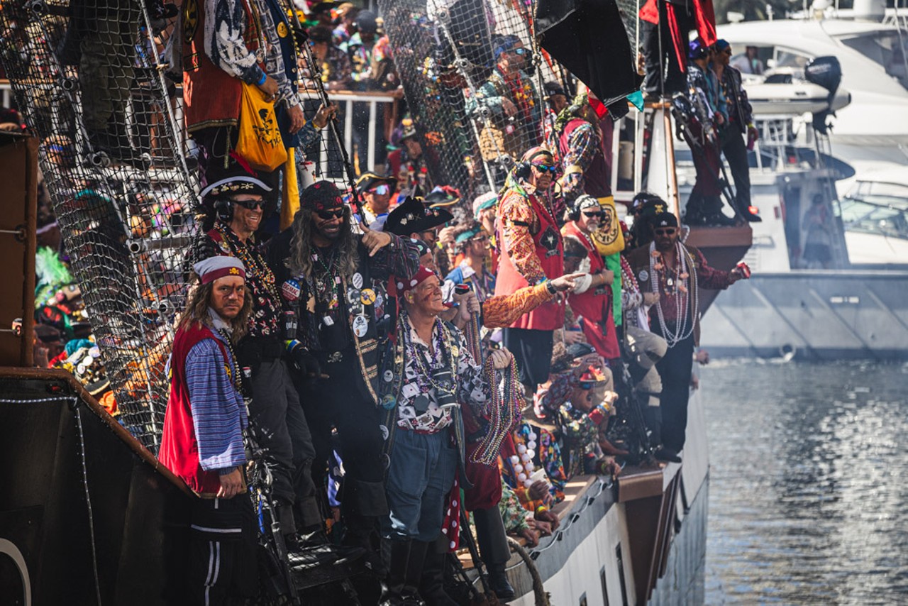 All the photos from Tampa's 2024 Gasparilla Parade of Pirates