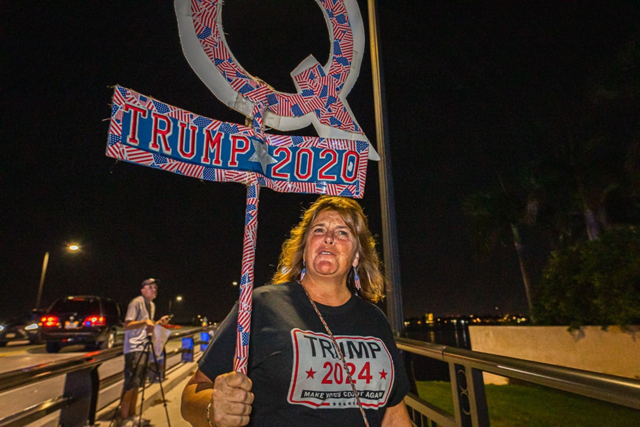 All the QAnon cultists and far-right loonies we saw at Donald Trump's 2024 campaign launch