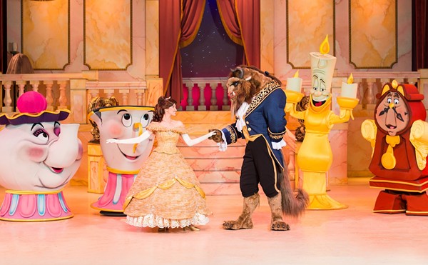 Beauty and the Beast live on stage at Disney World's Hollywood Studios in Orlando, Florida.