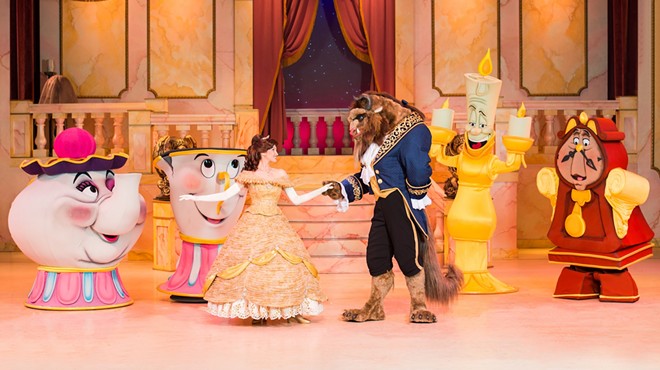 Beauty and the Beast live on stage at Disney World's Hollywood Studios in Orlando, Florida.
