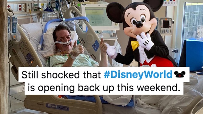 As tourists flock to Walt Disney World during a pandemic, Twitter lets loose