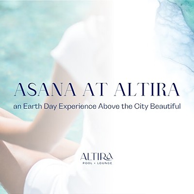 Asana at Altira: Earth Day Event Above The City Beautiful