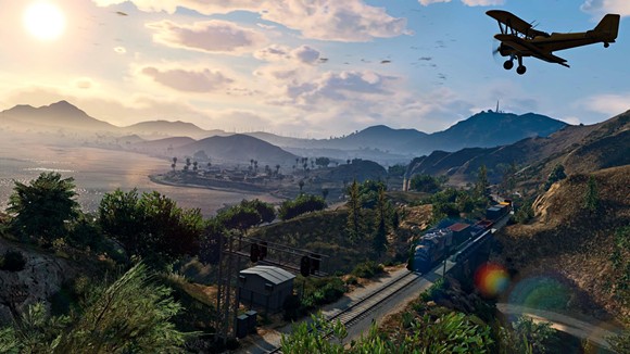 Behold, the glory of 'Grand Theft Auto V' on PC!