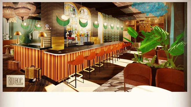 Downtown Orlando's Angebilt Hotel is bringing on a new Bellhop – in the form of retro bar