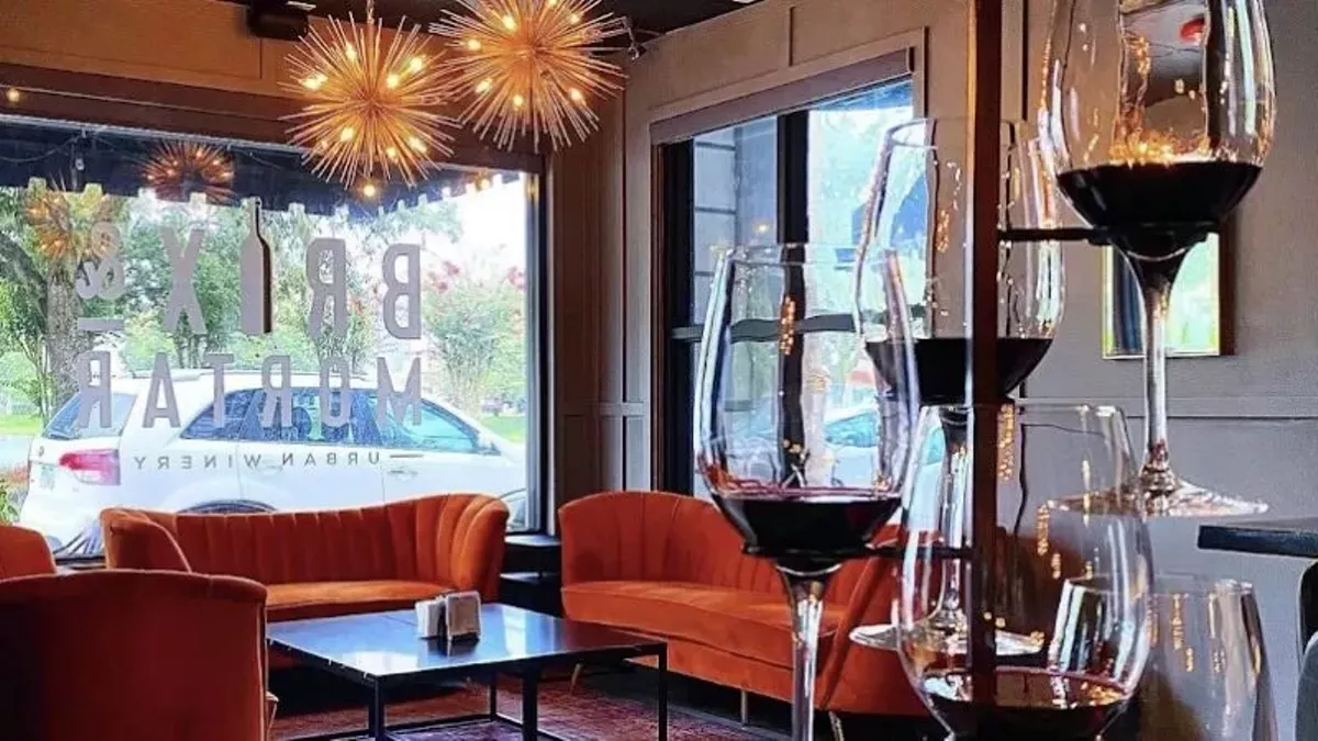 Image: Best &lsquo;Is It Too Much? No, It&rsquo;s Just Right&rsquo; Mimosa Flight: Brix and Mortar Urban Winery