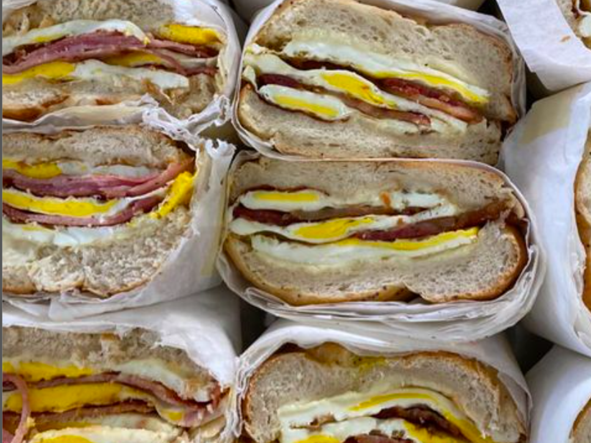 Image: Best Place for a Proper Breakfast Sammie: Stasio's Italian Deli