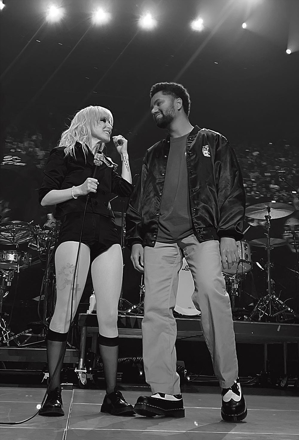 Best Stomp Speech: Maxwell Frost onstage with Paramore