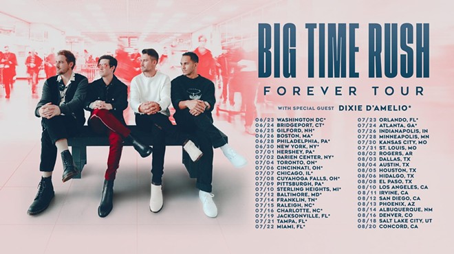 Big Time Rush announced its summer Forever Tour on Monday, including a show in UCF's Addition Financial Arena on July 23.