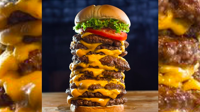 Burger chain debuts new 10 patty ‘X’ burger in Orlando, following Twitter name change