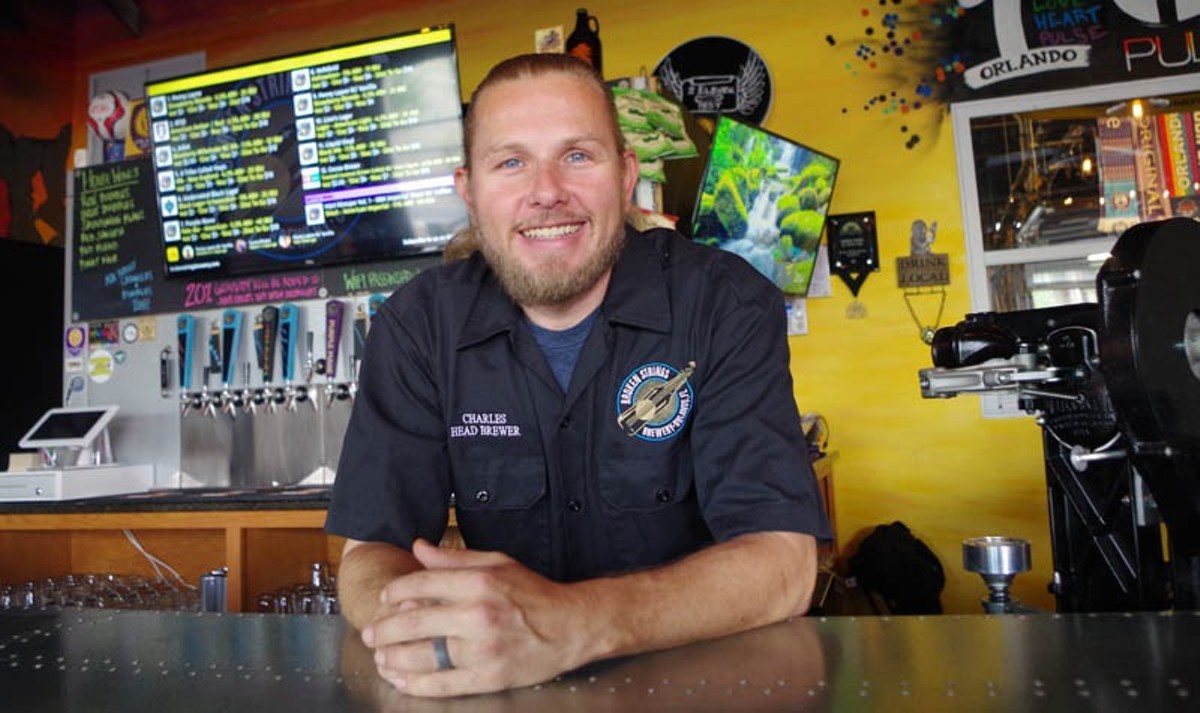 Charles Frizzell of Broken Strings Brewery