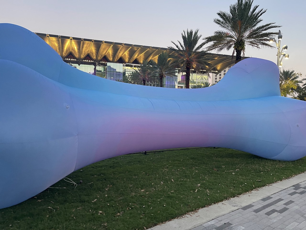 Creative City Project's latest Orlando installation 'Airplay' is an kaleidoscopic, inflatable labyrinth